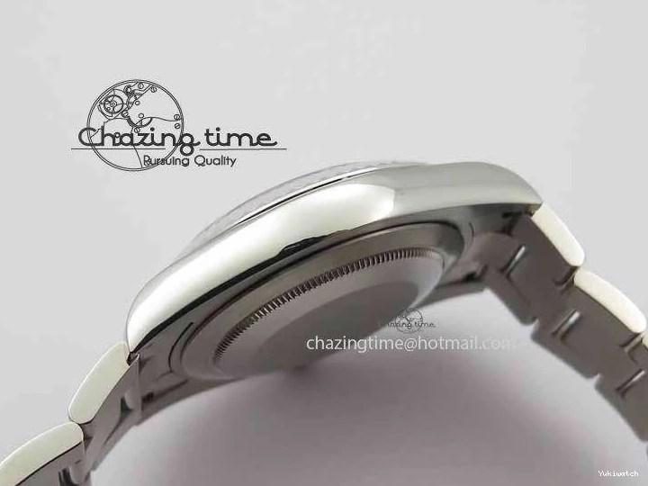 41mm Blue Maker SS Dial SA3136 Bracelet Arabic Silver SS Best On BP 116334 Edition II DateJust 0223